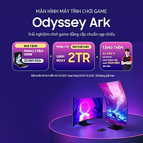 Mua Màn hình cong Samsung Odyssey Ark 55 inch 2022 LS55BG970NEXXV - Hàng chính hãng