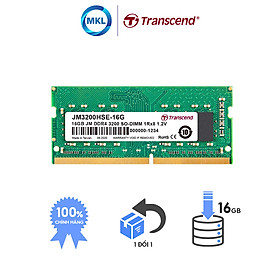 Mua Bộ nhớ RAM Transcend JETRAM 16GB JM DDR4 3200Mhz SO-DIMM - Hàng chính hãng