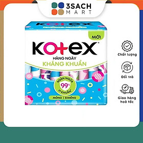 Kotex Hàng Ngày Kháng Khuẩn (8 Miếng)