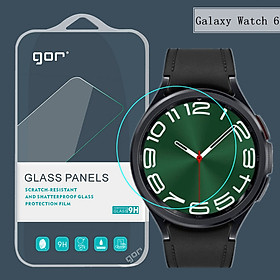 Bộ 3 Miếng Dán cường lực GOR cho Smartwatch Galaxy Watch 6/ Galaxy Watch 6 Classic- Hàng Chính Hãng