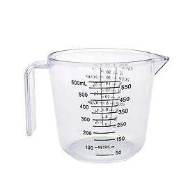 Hình ảnh Clear Measuring Cup with Handle and Spout Water Milk Liquid Measure Cooking