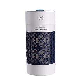 Máy Phun Sương Tạo Ẩm Để Bàn 250ml LuckyCup Kiêm Đèn Trang Trí Phong Thủy Phù - Hợp Nhiều Không Gian Trong Gia Đình