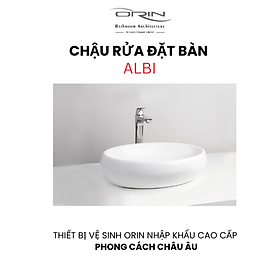 Mua Chậu rửa đặt bàn nhập khẩu ORIN Albi