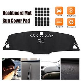 Car Dashmat Dashboard Sun Mat Cover Pad For Chevrolet Malibu 2016 2017 2018