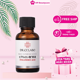 Tinh Chất Dưỡng Ẩm Và Ngăn Lão Hóa Dr.Ci:Labo Hyaluronic Acid Basic Super 100 Series (30mL)