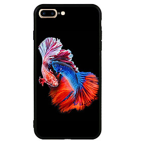 Ốp lưng viền TPU cao cấp cho Iphone 7 Plus - Fish Couple