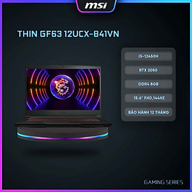 Mua MSI Laptop Gaming Thin GF63 12UCX-841VN|i5-12450H|RTX 2050|DDR4 8GB|512GB SSD|15.6  FHD  144Hz  Hàng chính hãng 