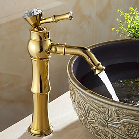 Vòi lavabo nóng lạnh Đính Hạt