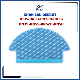 Mua Phụ kiện Khăn lau  giẻ lau dành cho robot hút bụi Ecovacs Deebot DJ35  DN33  DN320  DN36  DN39  DN55  DN520