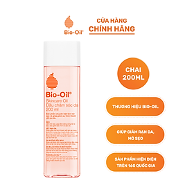 Dầu chăm sóc da giúp cải thiện rạn da, mờ sẹo và đều màu da - BIO-OIL SKINCARE OIL (chai 200ml)