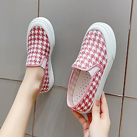 Giày Lười Vải Nữ Giản dị Và Thoải Mái Thời Trang Hàn Quốc GN35