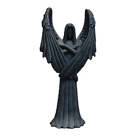 Angel Statue, Angel Figurine Resin Angel Sculpture, Nordic Creative Collection Artwork for Bookcase Table Living Room Decoration Ornament