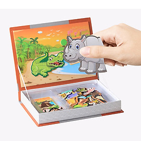 Bộ đồ chơi ghép hình cuốn sách - Khu rừng vui nhộn