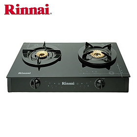 Mua Bếp gas 6 tấc Rinnai RV-6 Double Glass (SP)  Chén đồng có đầu hâm tiết kiệm gas - Hàng chính hãng