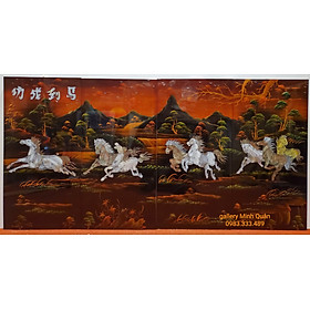 Mua Tranh sơn mài khảm ốc -Mã đáo thành công