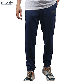 Quần jogger nam Novelty Regular fit họa tiết in phản quang Xanh đá NQGMMDMT3R230833Q
