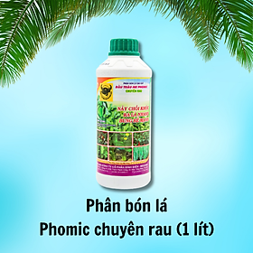 Phân bón lá Đầu Trâu Phomic chuyên rau - chai 1 lít