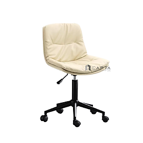 Mua Ghế ngồi học bài nhỏ gọn chân có bánh xe Ghế xoay làm việc tại nhà Ghế họp văn phòng hiện đại CB2283-2P HCM