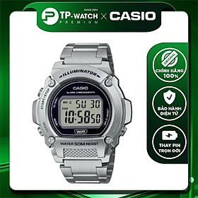 Đồng Hồ Nam Dây Kim Loại CASIO W-219HD-1A | W-219HD-1AVDF