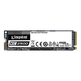 Mua Ổ cứng SSD Kingston KC2500 M.2 PCIe Gen3 x4 NVMe 500GB SKC2500M8/500G - Hàng Chính Hãng