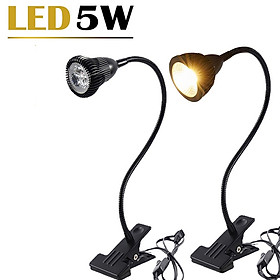 Mua Đèn học và đọc sách Kẹp đầu giường BOFIT 5W-220V  Bóng Led COB ánh sáng chiếu rọi điểm