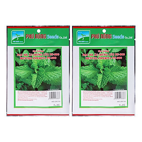Mua Bộ 2 gói Hạt giống bạc hà âu (húng lũi) PN - 0.2g