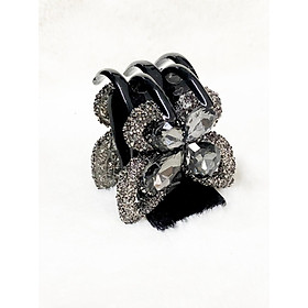 Kẹp tóc càng cua đính đá sang trọng kẹp tóc thời trang phong cách lady