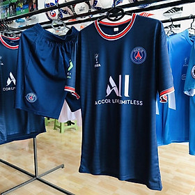 Hình ảnh Set quần áo thể thao Paris Saint Germain tím than