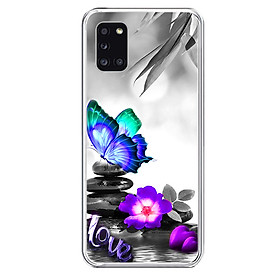 Ốp lưng điện thoại SAMSUNG GALAXY A31 - Silicon dẻo - 0134 LOVE07 - Hàng Chính Hãng