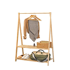 Mua Kệ Chữ A Giá Treo Quần Áo 2 Tầng Kiểu Dáng Hàn Quốc Bằng Gỗ Thông Tự Nhiên Nhập Mỹ Cao Cấp Đa Năng Tiện Dụng Size L