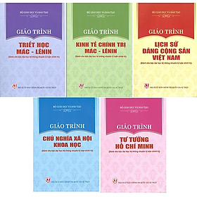 Hình ảnh Combo 5 cuốn Giáo Trình Dành Cho Bậc Đại Học Hệ Không Chuyên Lý Luận Chính Trị: Giáo Trình Triết Học, Giáo Trình Kinh Tế Chính Trị , Giáo Trình Chủ Nghĩa Xã Hội Khoa Học, Giáo Trình Lịch Sử Đảng Cộng Sản Việt Nam, Giáo Trình Tư Tưởng Hồ Chí Minh