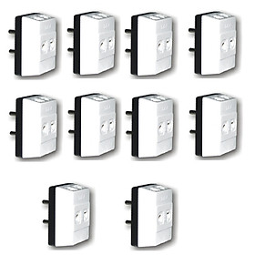 Mua Bộ 10 Ổ cắm nối chia 3 ngả chân cắm tròn PHI5 Φ5 LIOA