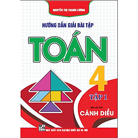 Sách - Hướng dẫn giải bài tập Toán 4 – Tập 1 (bám sát sgk cánh diều) - HA