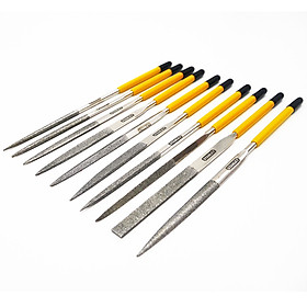 Bộ 10 Dũa Kim Cương Stanley 22-322 (3x140mm)