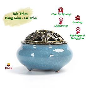 Mua Lư Đốt Trầm Hương Bằng Gốm  Lư Xông Trầm Hương Thư Giãn Mỗi Ngày GOM1