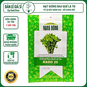 Mua Hạt Giống Rau Húng Quế Lá To Kháng Bệnh Tốt - Trồng Hạt Giống Rau Củ Quả Với Đất Sạch Xơ Dừa Phân Bón Hữu Cơ