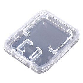 Hộp Đựng Thẻ Nhớ Sd Nhựa Trong Suốt (3.6 x 3.6 x 0.4cm)