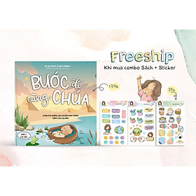 SÁCH THIẾU NHI BƯỚC ĐI CÙNG CHÚA KÈM COMBO DAILY LIFE STICKER