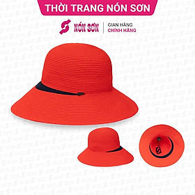 Mũ vành thời trang NÓN SƠN chính hãng XH001-92-ĐO1