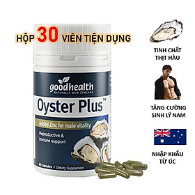 Tinh chất hàu New Zealand Good Health Oyster Plus tăng cường sinh lý nam giới | 3wolves