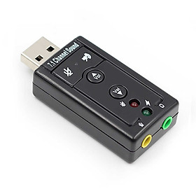 Bộ Chuyển Đổi USB Sound Âm Thanh 3D Taiwan 7.1 AZONE