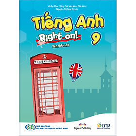 Sách - Dtpbooks - Tiếng Anh 9 Right On! - Workbook (Sách bài tập)