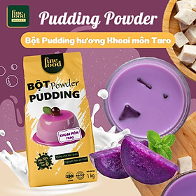 Bột pudding khoai môn Finefood 1kg