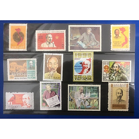 Bìa tem Việt Nam xưa chủ đề Bác Hồ và Việt Nam 