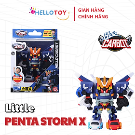 Đồ chơi Robot Little Penta Storm X HC-F-008SD, nhựa PVC, không dùng pin, phù hợp trên 37 tháng, mô hình Hello Carbot