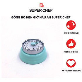Đồng Hồ Hẹn Giờ Nấu Ăn Chính Hãng Super Chef TIỆN LỢI, DỄ DÀNG SỬ DỤNG