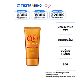 Kem tay dưỡng ẩm và dưỡng trắng COENRICH Q10 (80 g/tuýp)