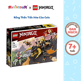 Đồ Chơi Lắp Ráp LEGO Ninjago Rồng Thần Tiến Hóa Của Cole 71782 285 chi tiết