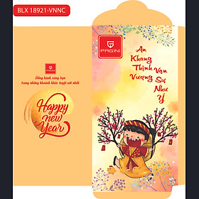 Combo 5 bao lì xì Tết 2021 PAGINI cực dễ thương
