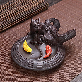 Mua Lư Hương Văn Phòng  Phòng Khách Cao Cấp  Thác Trầm Họa CỔ NGƯ HÓA LONG - NGỌA HỔ TÀNG LONG